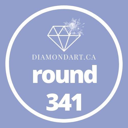 Round Diamonds DMC 100 - 499-500 diamonds (3 grams)-341-DiamondArt.ca