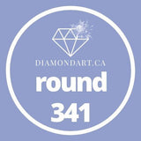 Round Diamonds DMC 100 - 499-500 diamonds (3 grams)-341-DiamondArt.ca