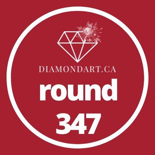 Round Diamonds DMC 100 - 499-500 diamonds (3 grams)-347-DiamondArt.ca