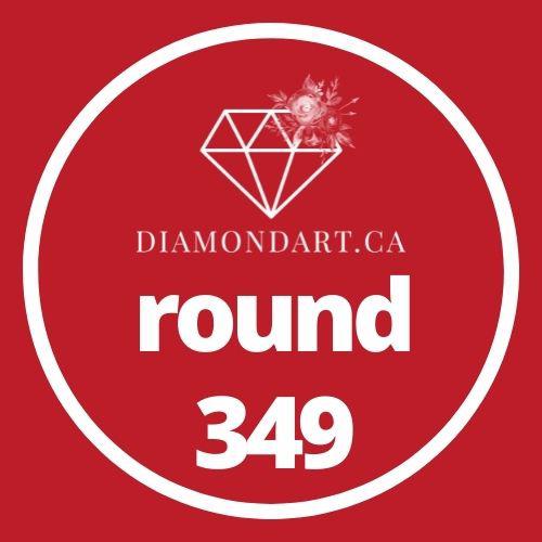 Round Diamonds DMC 100 - 499-500 diamonds (3 grams)-349-DiamondArt.ca