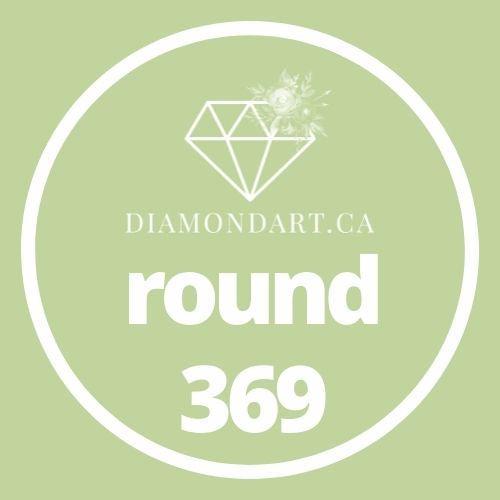 Round Diamonds DMC 100 - 499-500 diamonds (3 grams)-369-DiamondArt.ca