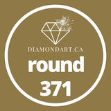 Round Diamonds DMC 100 - 499-500 diamonds (3 grams)-371-DiamondArt.ca