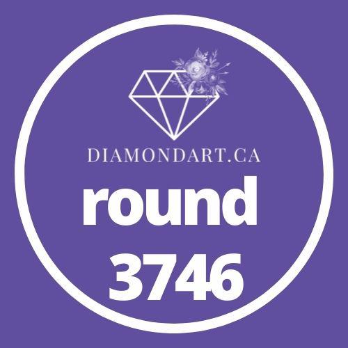 Round Diamonds DMC 3300 - 3799-500 diamonds (3 grams)-3746-DiamondArt.ca