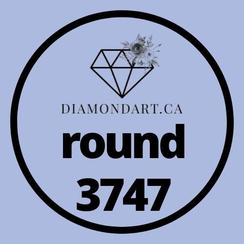 Round Diamonds DMC 3300 - 3799-500 diamonds (3 grams)-3747-DiamondArt.ca