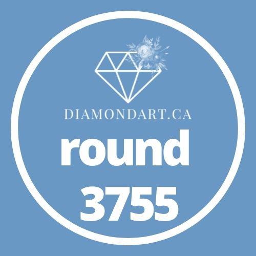 Round Diamonds DMC 3300 - 3799-500 diamonds (3 grams)-3755-DiamondArt.ca