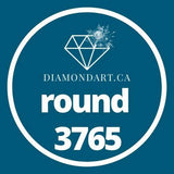 Round Diamonds DMC 3300 - 3799-500 diamonds (3 grams)-3765-DiamondArt.ca