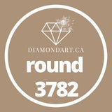 Round Diamonds DMC 3300 - 3799-500 diamonds (3 grams)-3782-DiamondArt.ca