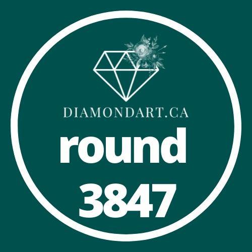 Round Diamonds DMC 3800 - 5200-500 diamonds (3 grams)-3847-DiamondArt.ca