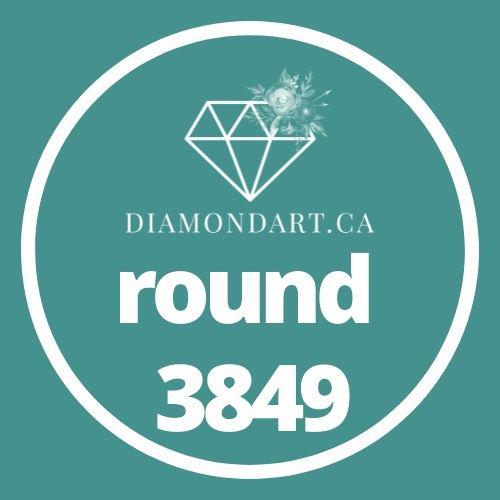 Round Diamonds DMC 3800 - 5200-500 diamonds (3 grams)-3849-DiamondArt.ca