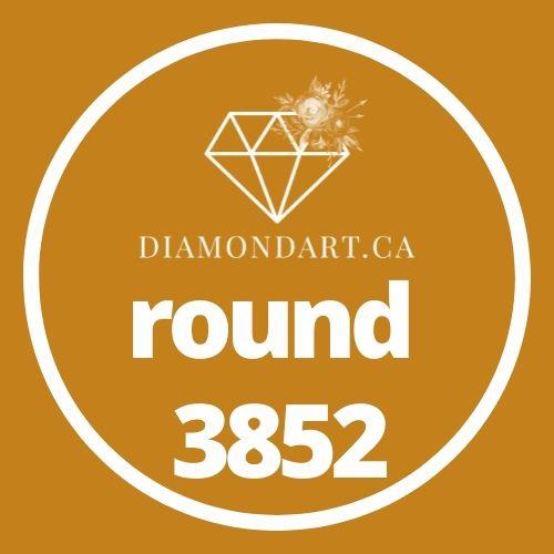 Round Diamonds DMC 3800 - 5200-500 diamonds (3 grams)-3852-DiamondArt.ca