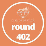 Round Diamonds DMC 100 - 499-500 diamonds (3 grams)-402-DiamondArt.ca