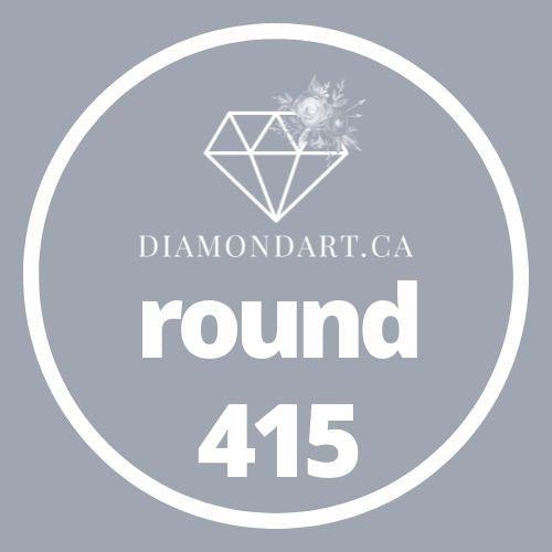 Round Diamonds DMC 100 - 499-500 diamonds (3 grams)-415-DiamondArt.ca