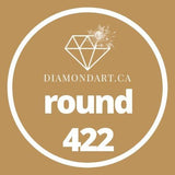 Round Diamonds DMC 100 - 499-500 diamonds (3 grams)-422-DiamondArt.ca