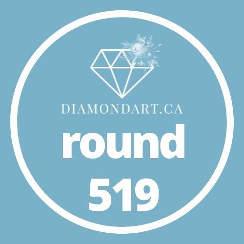 Round Diamonds DMC 500 - 699-500 diamonds (3 grams)-519-DiamondArt.ca