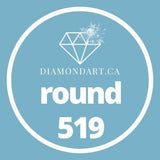 Round Diamonds DMC 500 - 699-500 diamonds (3 grams)-519-DiamondArt.ca