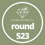 Round Diamonds DMC 500 - 699-500 diamonds (3 grams)-523-DiamondArt.ca