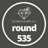 Round Diamonds DMC 500 - 699-500 diamonds (3 grams)-535-DiamondArt.ca