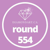 Round Diamonds DMC 500 - 699-500 diamonds (3 grams)-554-DiamondArt.ca