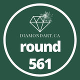 Round Diamonds DMC 500 - 699-500 diamonds (3 grams)-561-DiamondArt.ca