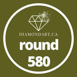 Round Diamonds DMC 500 - 699-500 diamonds (3 grams)-580-DiamondArt.ca
