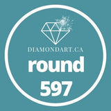 Round Diamonds DMC 500 - 699-500 diamonds (3 grams)-597-DiamondArt.ca