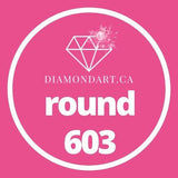 Round Diamonds DMC 500 - 699-500 diamonds (3 grams)-603-DiamondArt.ca