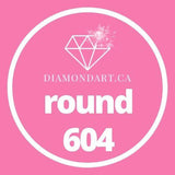 Round Diamonds DMC 500 - 699-500 diamonds (3 grams)-604-DiamondArt.ca