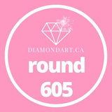 Round Diamonds DMC 500 - 699-500 diamonds (3 grams)-605-DiamondArt.ca