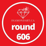 Round Diamonds DMC 500 - 699-500 diamonds (3 grams)-606-DiamondArt.ca