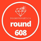 Round Diamonds DMC 500 - 699-500 diamonds (3 grams)-608-DiamondArt.ca