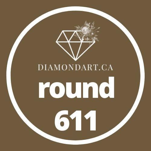 Round Diamonds DMC 500 - 699-500 diamonds (3 grams)-611-DiamondArt.ca