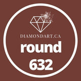 Round Diamonds DMC 500 - 699-500 diamonds (3 grams)-632-DiamondArt.ca
