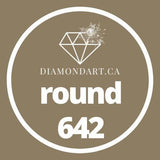 Round Diamonds DMC 500 - 699-500 diamonds (3 grams)-642-DiamondArt.ca