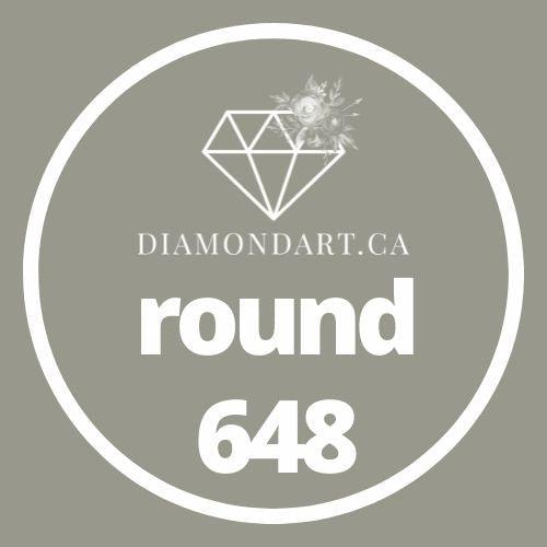 Round Diamonds DMC 500 - 699-500 diamonds (3 grams)-648-DiamondArt.ca