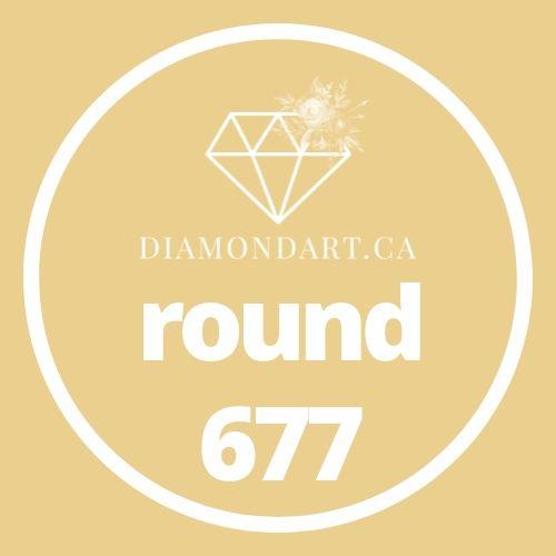 Round Diamonds DMC 500 - 699-500 diamonds (3 grams)-677-DiamondArt.ca