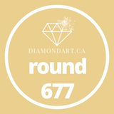 Round Diamonds DMC 500 - 699-500 diamonds (3 grams)-677-DiamondArt.ca