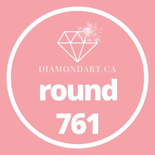 Round Diamonds DMC 700 - 899-500 diamonds (3 grams)-761-DiamondArt.ca
