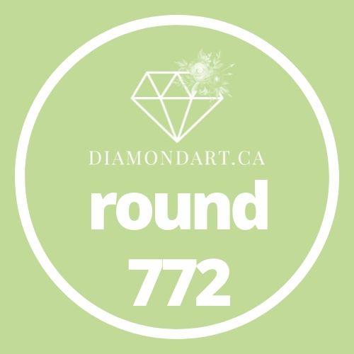 Round Diamonds DMC 700 - 899-500 diamonds (3 grams)-772-DiamondArt.ca