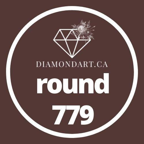 Round Diamonds DMC 700 - 899-500 diamonds (3 grams)-779-DiamondArt.ca