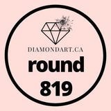 Round Diamonds DMC 700 - 899-500 diamonds (3 grams)-819-DiamondArt.ca