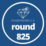 Round Diamonds DMC 700 - 899-500 diamonds (3 grams)-825-DiamondArt.ca