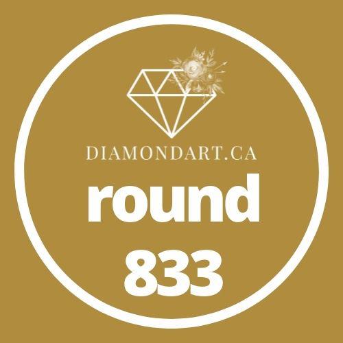 Round Diamonds DMC 700 - 899-500 diamonds (3 grams)-833-DiamondArt.ca