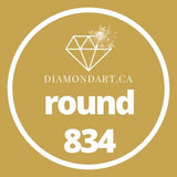 Round Diamonds DMC 700 - 899-500 diamonds (3 grams)-834-DiamondArt.ca