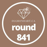 Round Diamonds DMC 700 - 899-500 diamonds (3 grams)-841-DiamondArt.ca