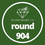 Round Diamonds DMC 900 - 3299-500 diamonds (3 grams)-904-DiamondArt.ca