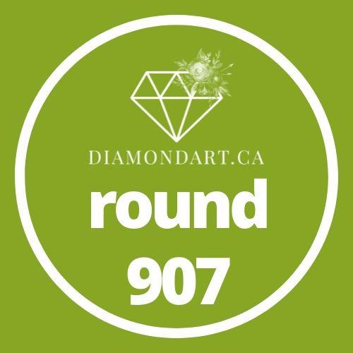 Round Diamonds DMC 900 - 3299-500 diamonds (3 grams)-907-DiamondArt.ca