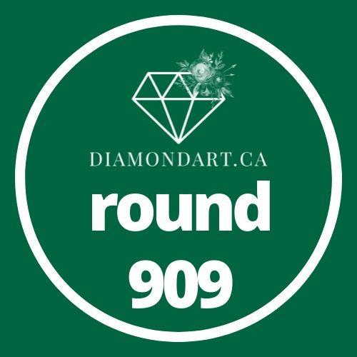 Round Diamonds DMC 900 - 3299-500 diamonds (3 grams)-909-DiamondArt.ca