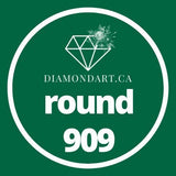 Round Diamonds DMC 900 - 3299-500 diamonds (3 grams)-909-DiamondArt.ca