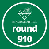 Round Diamonds DMC 900 - 3299-500 diamonds (3 grams)-910-DiamondArt.ca