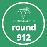 Round Diamonds DMC 900 - 3299-500 diamonds (3 grams)-912-DiamondArt.ca
